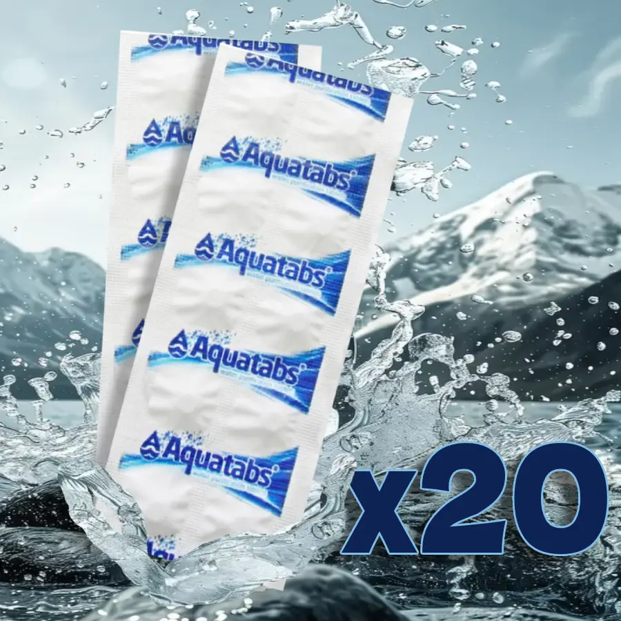 Aquatabs 20 pcs (2 slips)