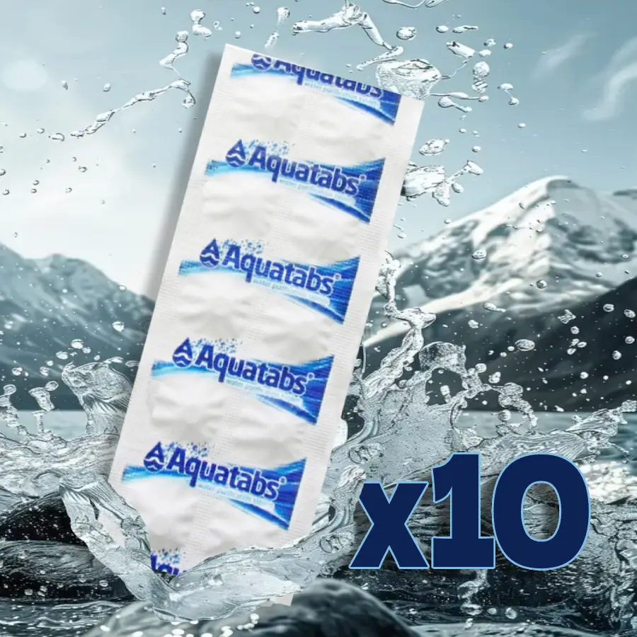 Aquatabs water purification tablets