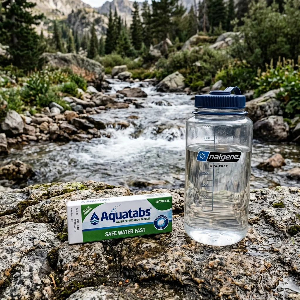 Aquatabs water purification