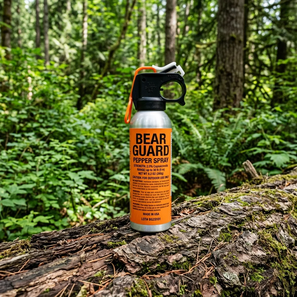 Bear spray deterrent
