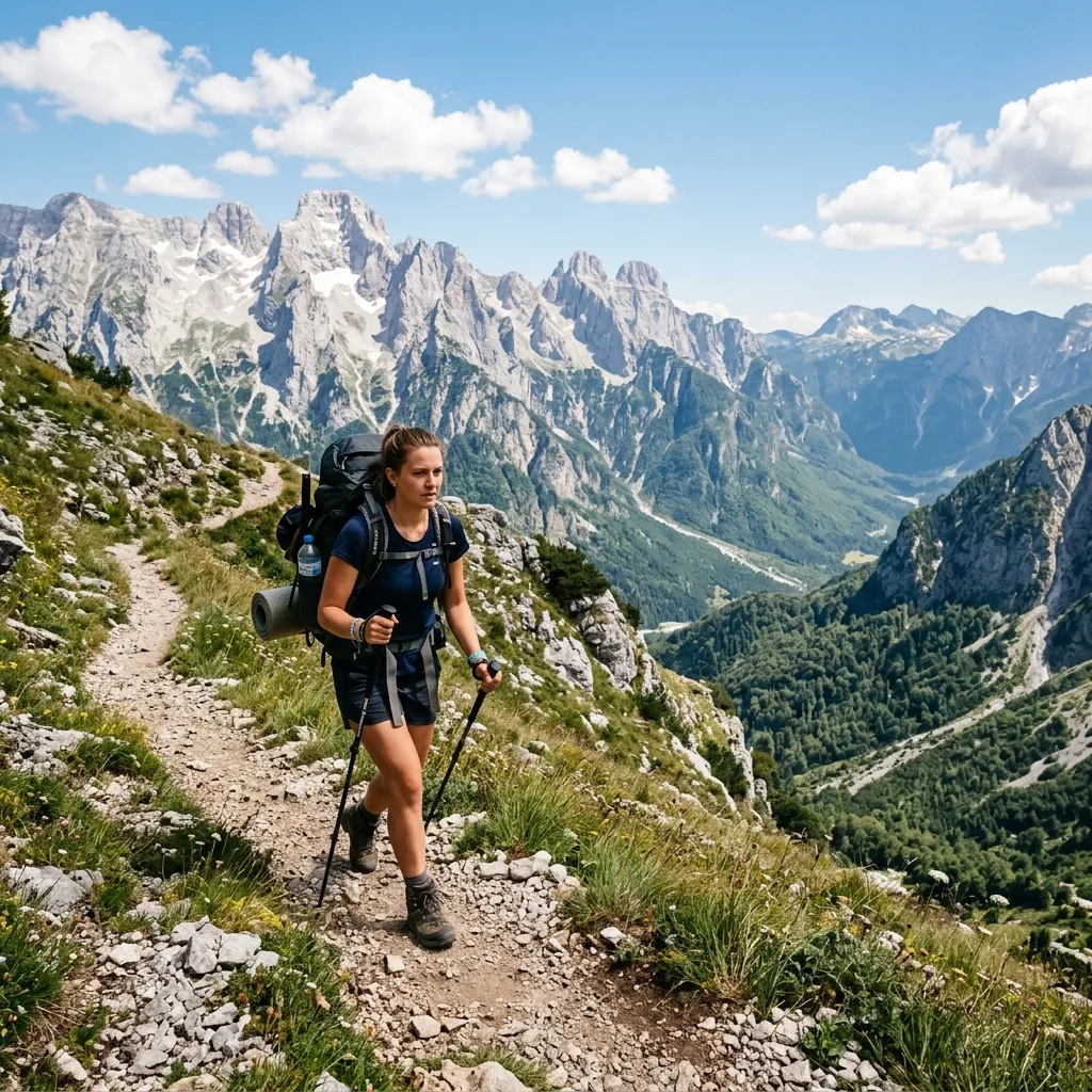 Theth to Valbona Hike - 2 Day Itinerary for Solo Hikers