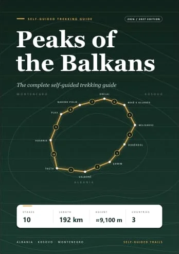 Peaks of the Balkans guide cover