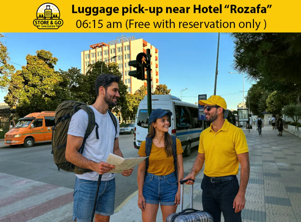 Luggage storage Shkoder